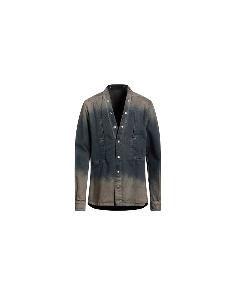 Rick Owens JACKEN & MÄNTEL - Jeansjacken/Mäntelauf YOOX.COM Blau