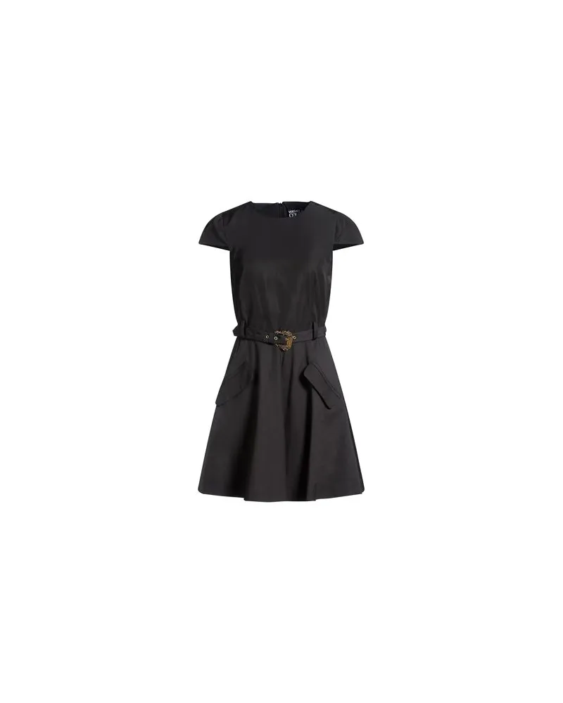 Versace Jeans KLEIDER - Mini-Kleiderauf YOOX.COM Schwarz
