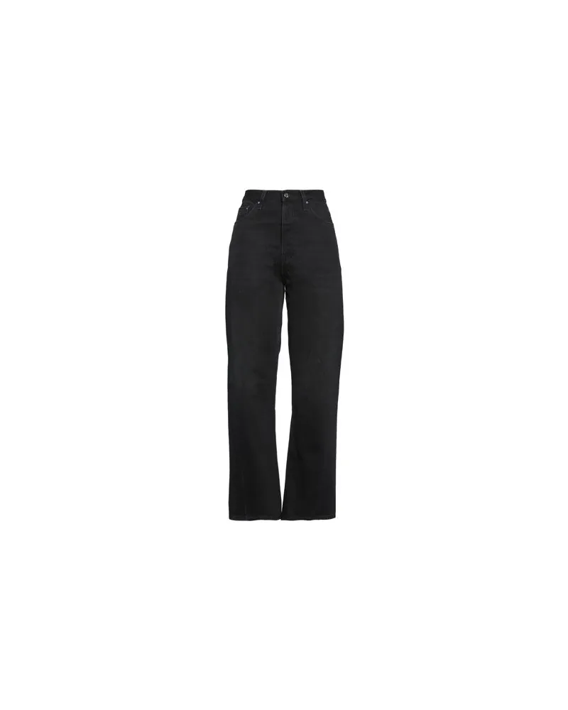 Totême HOSEN & RÖCKE - Jeanshosenauf YOOX.COM Schwarz
