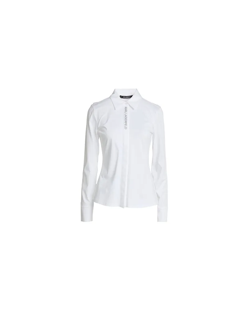 Karl Lagerfeld TOPS - Hemdenauf YOOX.COM Weiß
