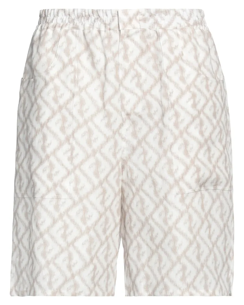 Fendi Shorts & Bermudashorts Beige