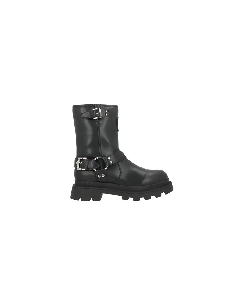 Blauer SCHUHE - Stiefelettenauf YOOX.COM Schwarz