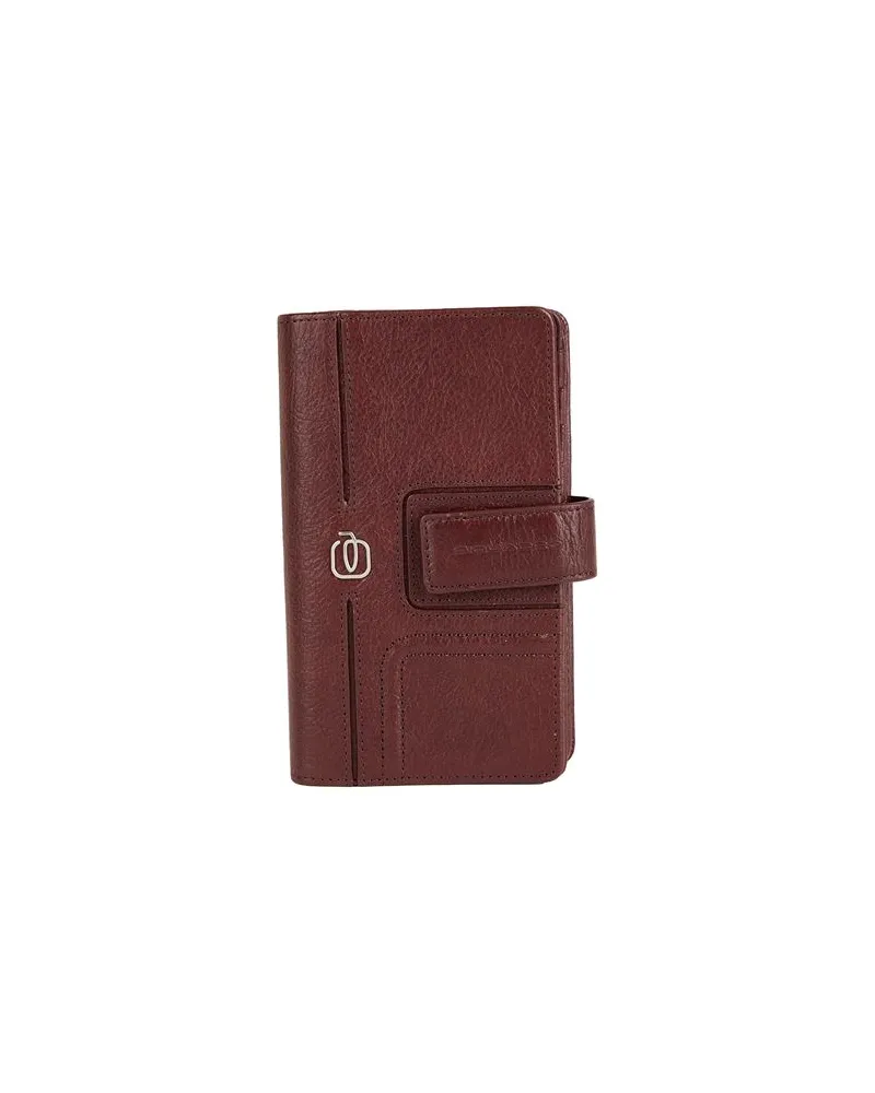 Piquadro Kleinlederwaren - Brieftaschenauf YOOX.COM Pflaume