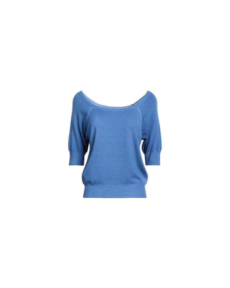 Gran Sasso STRICKWAREN - Pulloverauf YOOX.COM Blau