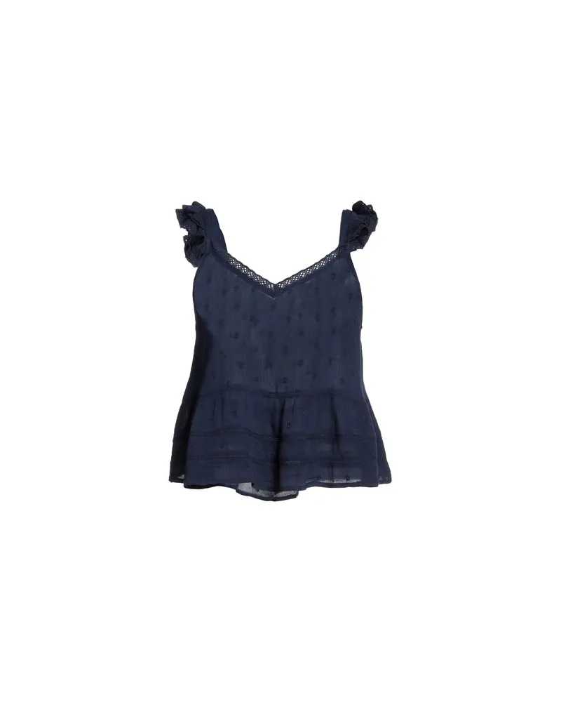 Superdry. TOPS - Topsauf YOOX.COM Marineblau