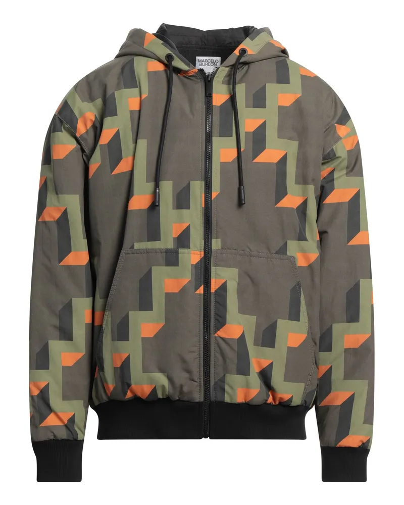 Marcelo Burlon | County of Milan Jacke & Anorak Militärgrün