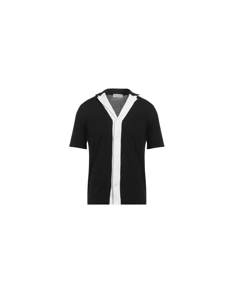 Filippo de Laurentiis STRICKWAREN - Strickjackenauf YOOX.COM Schwarz