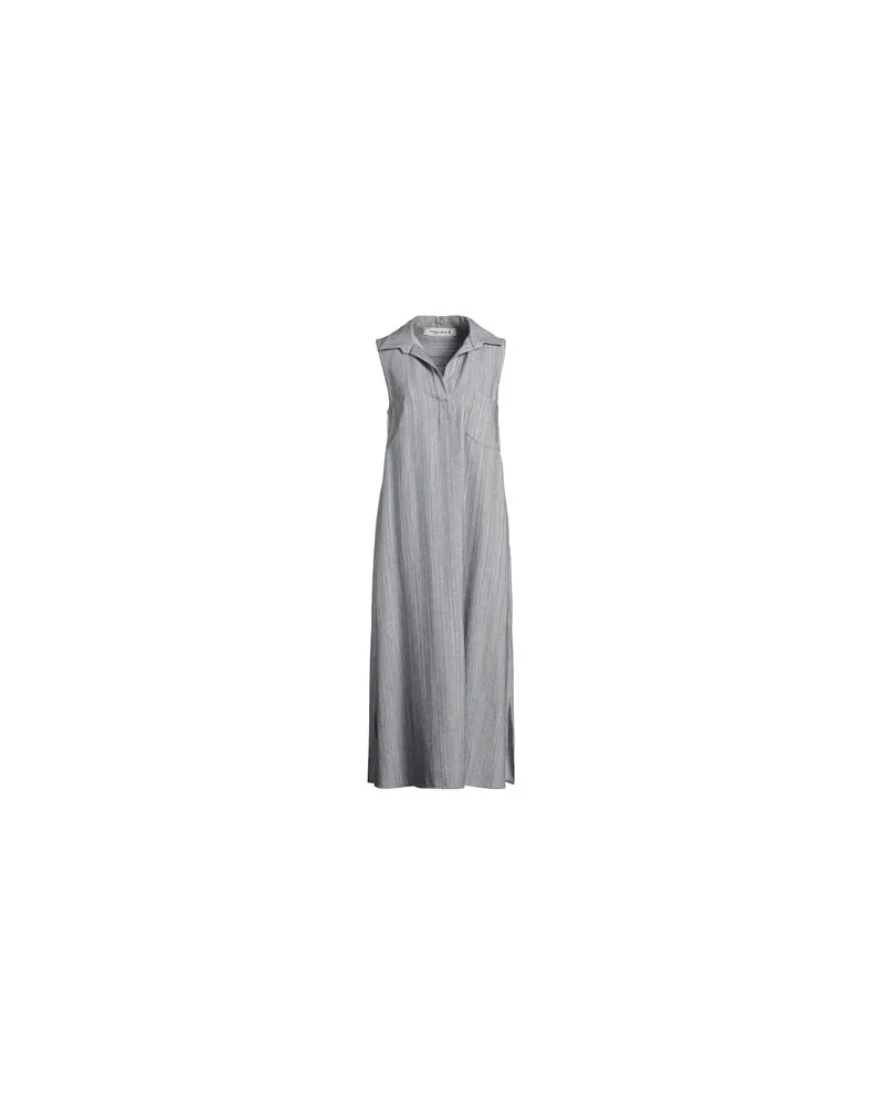 SHIRTAPORTER KLEIDER - Midi-Kleiderauf YOOX.COM Taubenblau