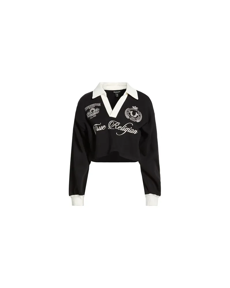 True Religion TOPS - Sweatshirtsauf YOOX.COM Schwarz