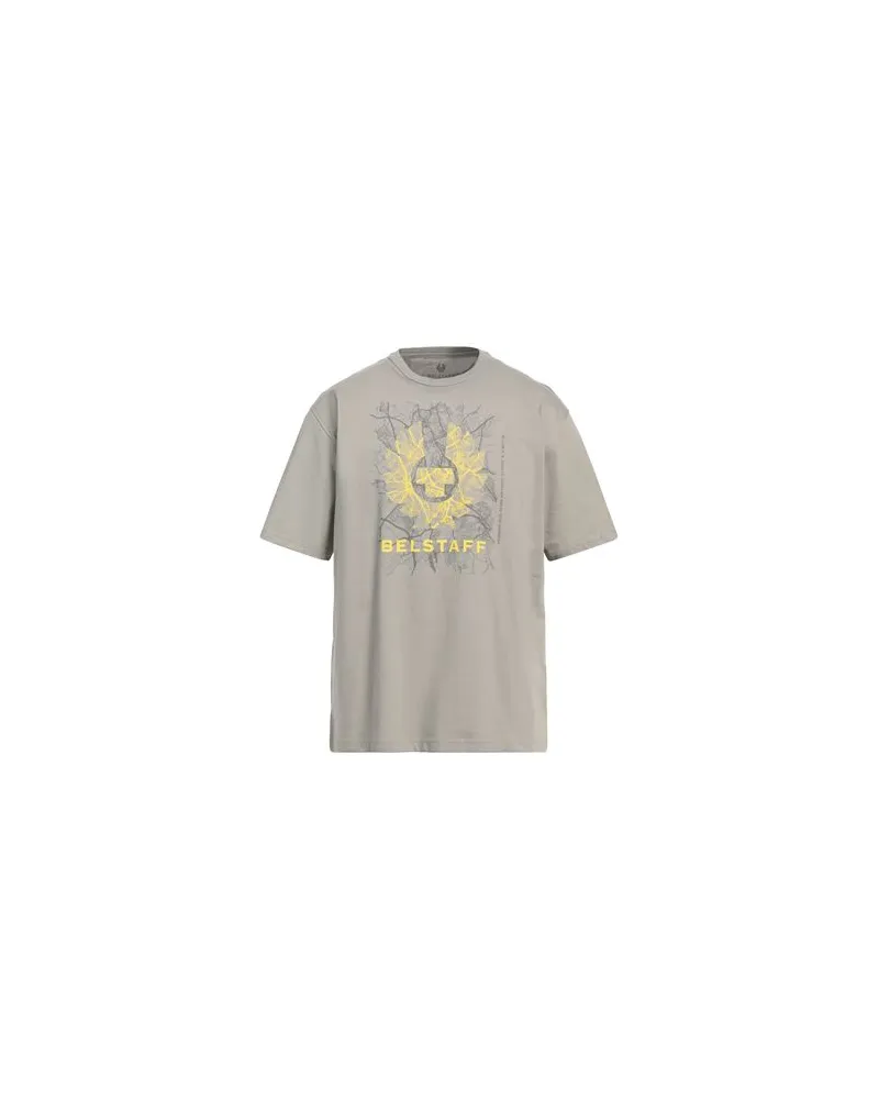 Belstaff TOPS - T-shirtsauf YOOX.COM Hellgrau