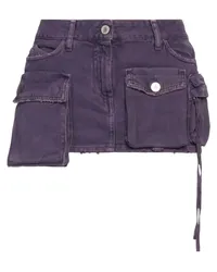 ATTICO Jeansrock Violett