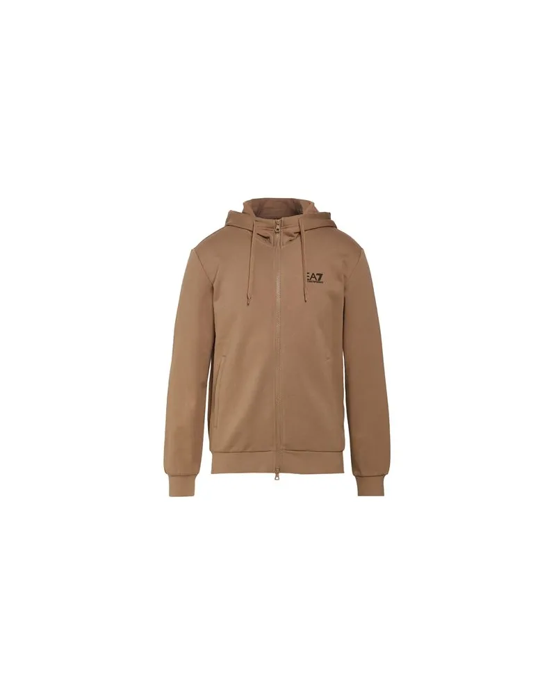 EA7 TOPS - Sweatshirtsauf YOOX.COM Hellbraun