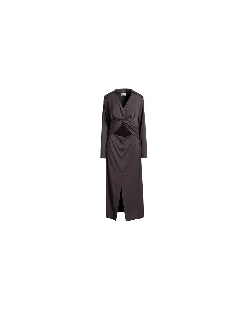 Dixie KLEIDER - Maxi-Kleiderauf YOOX.COM Braungrau