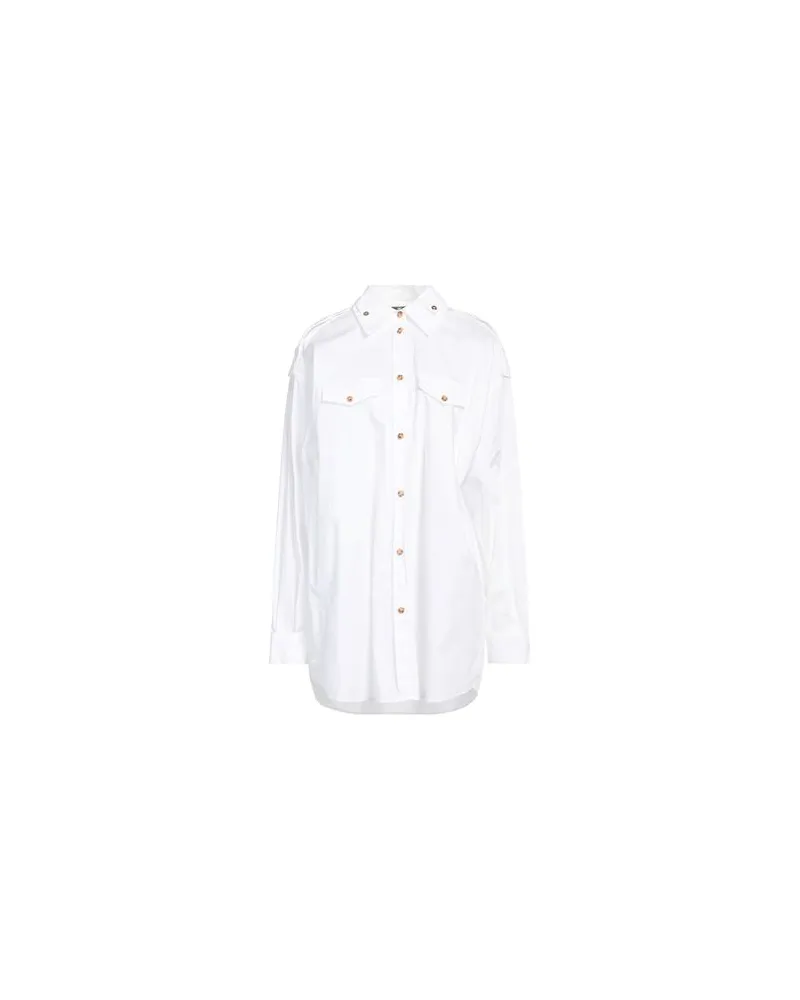 Elisabetta Franchi TOPS - Hemdenauf YOOX.COM Weiß