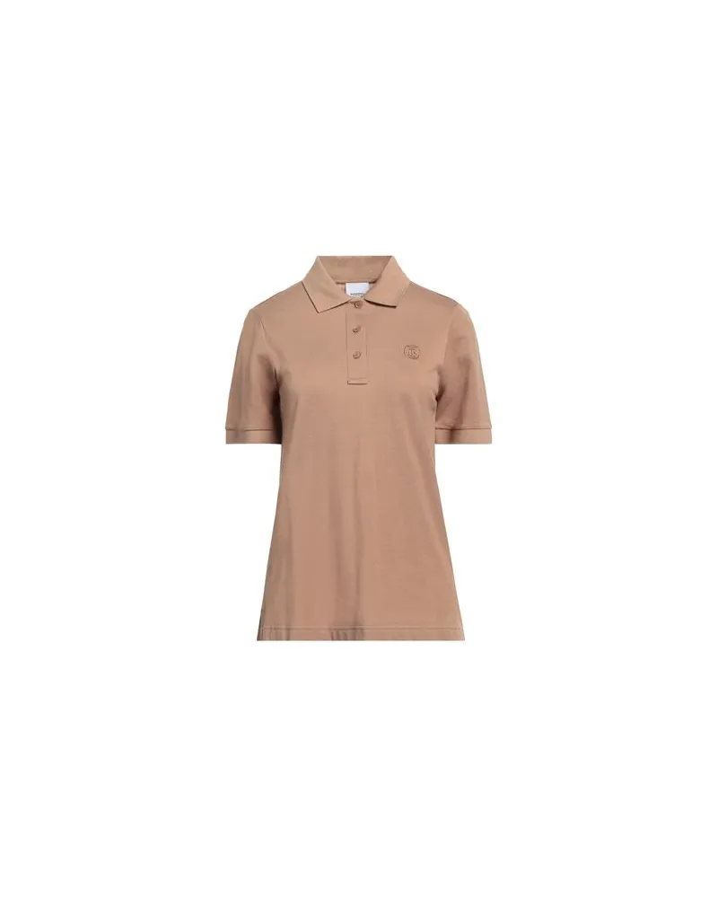 Burberry TOPS - Poloshirtsauf YOOX.COM Kamel