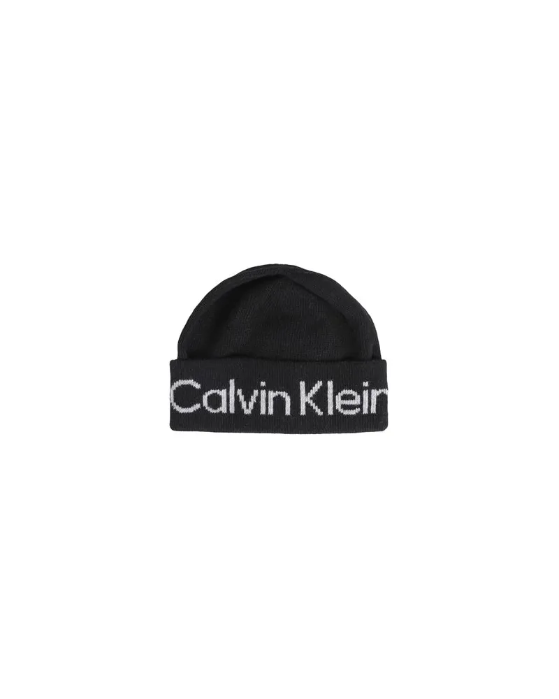 Calvin Klein ACCESSOIRES - Mützen & Hüteauf YOOX.COM Schwarz