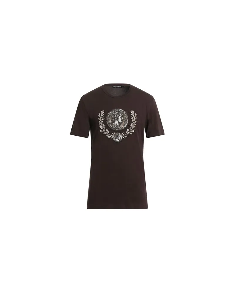 Dolce & Gabbana TOPS - T-shirtsauf YOOX.COM Schokobraun