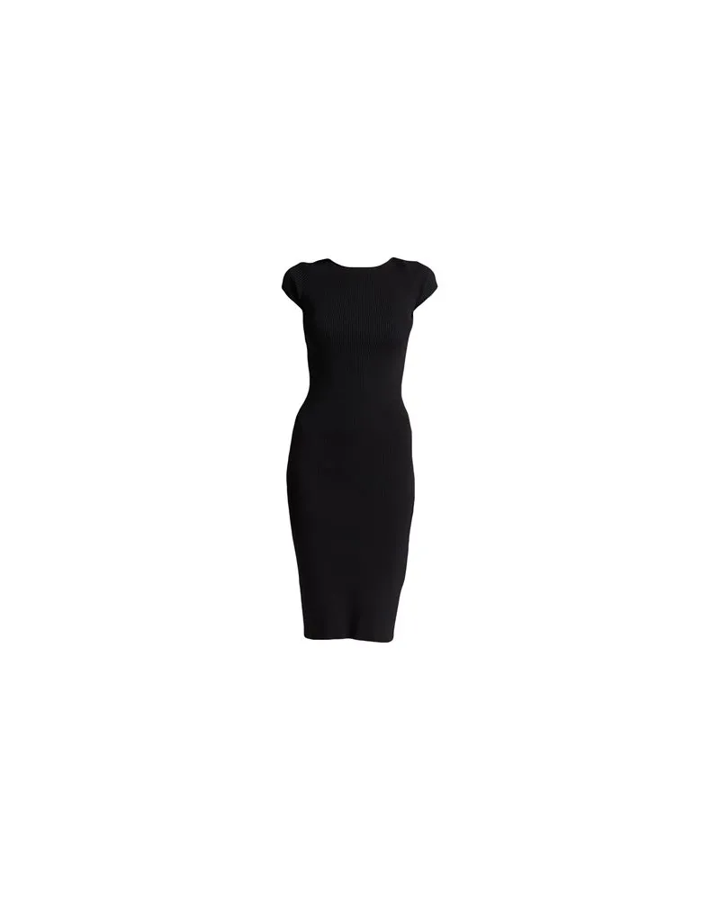 Luisa Spagnoli KLEIDER - Midi-Kleiderauf YOOX.COM Schwarz