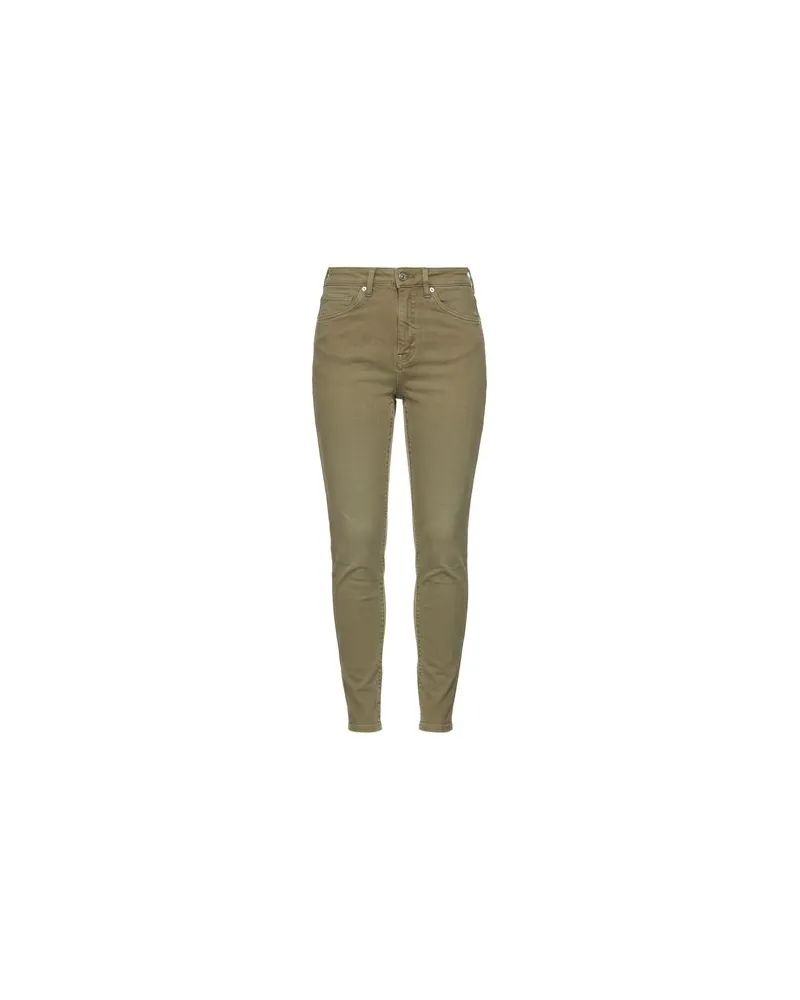 Maison Scotch HOSEN & RÖCKE - Jeanshosenauf YOOX.COM Militärgrün