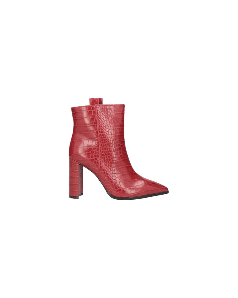 My Twin Twinset SCHUHE - Stiefelettenauf YOOX.COM Ziegelrot