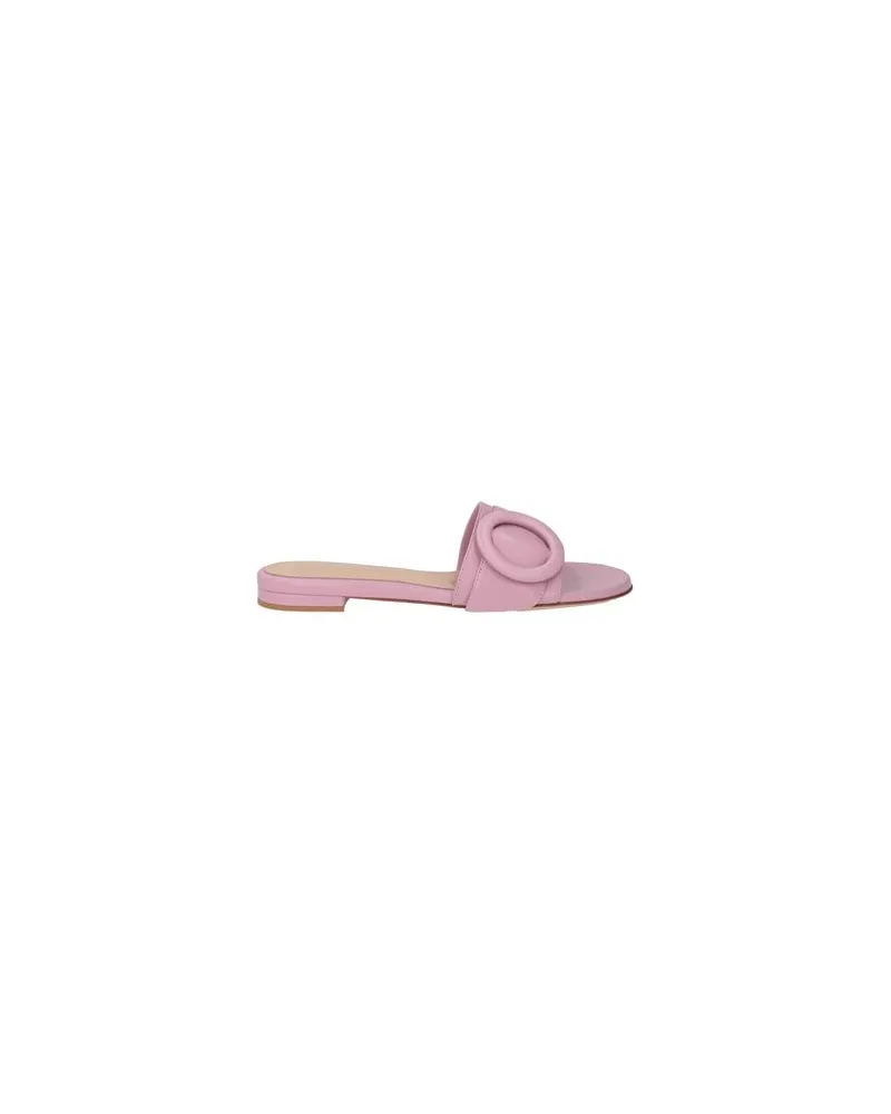 Gianvito Rossi SCHUHE - Sandalenauf YOOX.COM Hellrosa