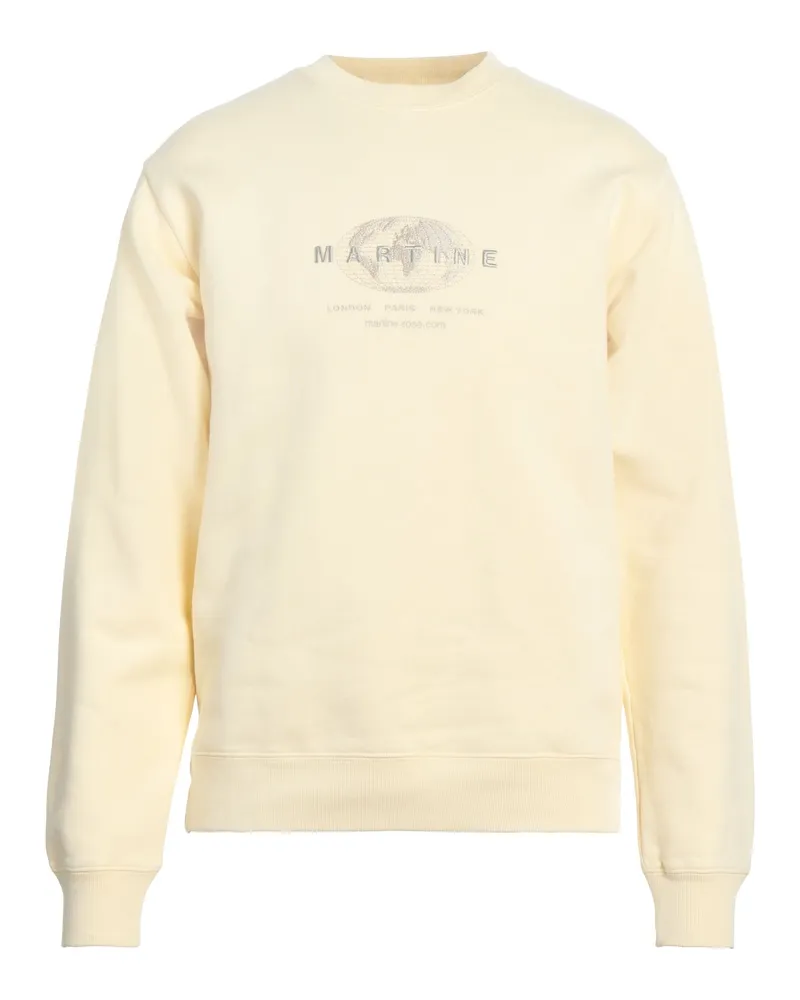 Martine Rose Sweatshirt Hellgelb