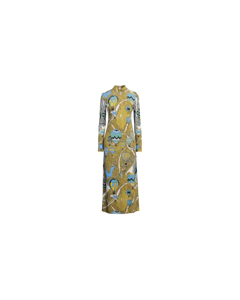 Tory Burch KLEIDER - Midi-Kleiderauf YOOX.COM Militärgrün