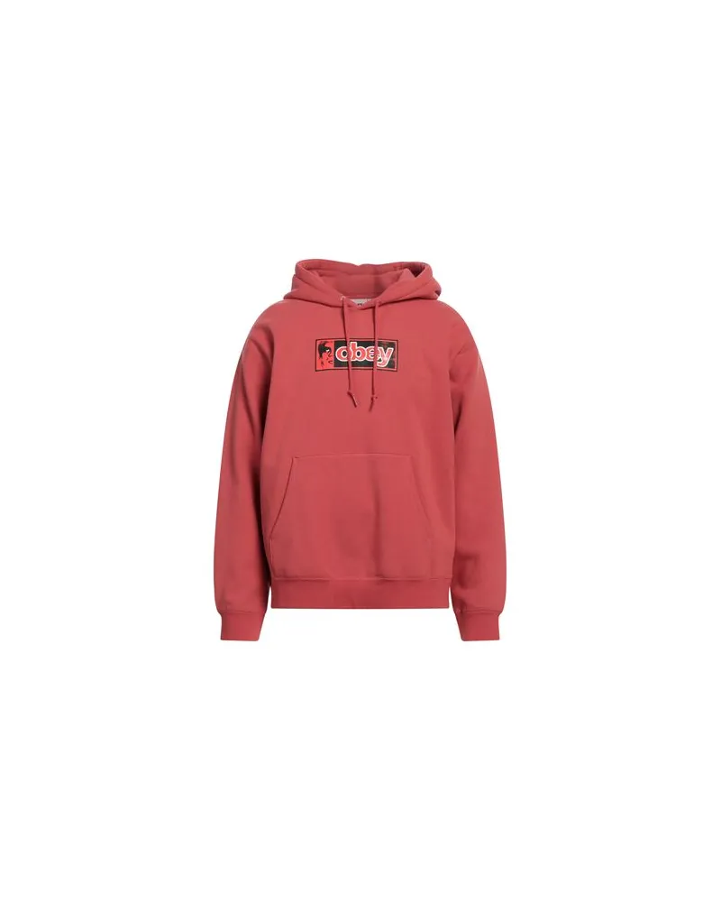 Obey TOPS - Sweatshirtsauf YOOX.COM Tomatenrot