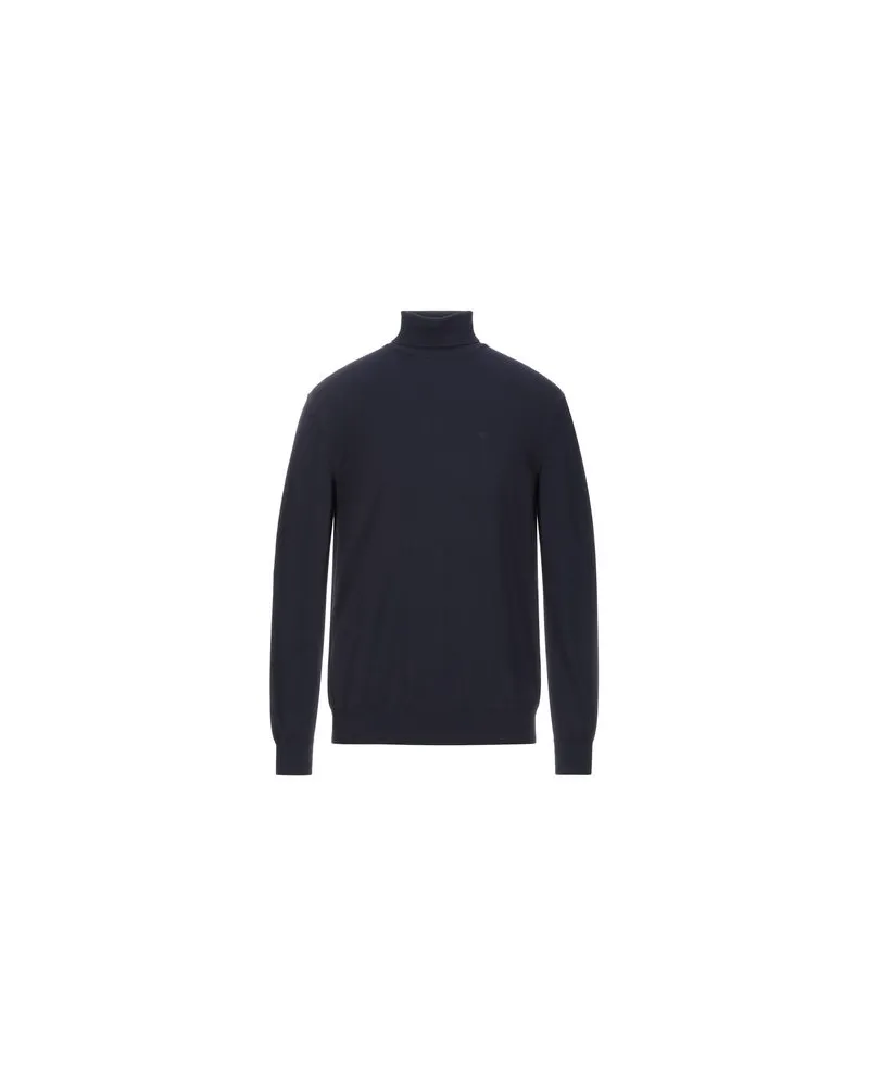 Emporio Armani STRICKWAREN - Rollkragenpulloverauf YOOX.COM Nachtblau