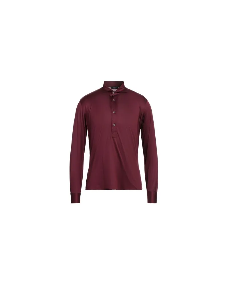 Tombolini TOPS - Poloshirtsauf YOOX.COM Bordeaux