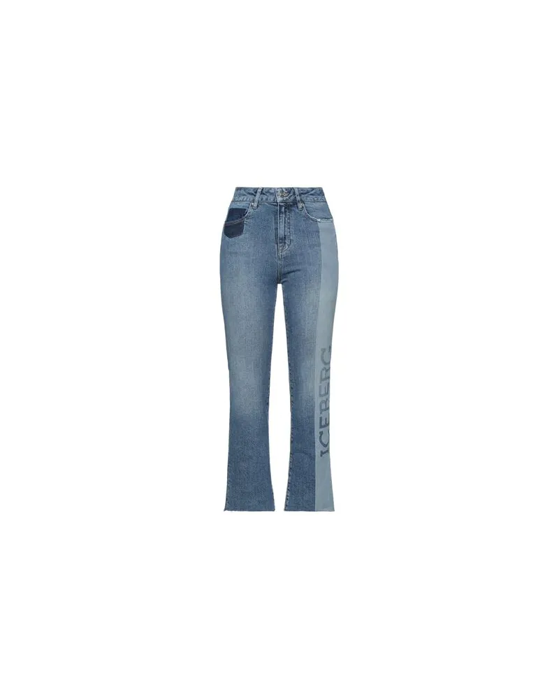 Iceberg HOSEN & RÖCKE - Jeanshosenauf YOOX.COM Blau