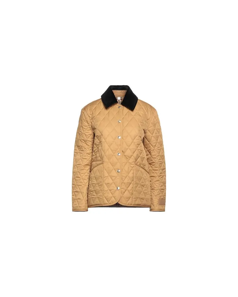 Burberry JACKEN & MÄNTEL - Pufferjacken & Daunenjackenauf YOOX.COM Kamel