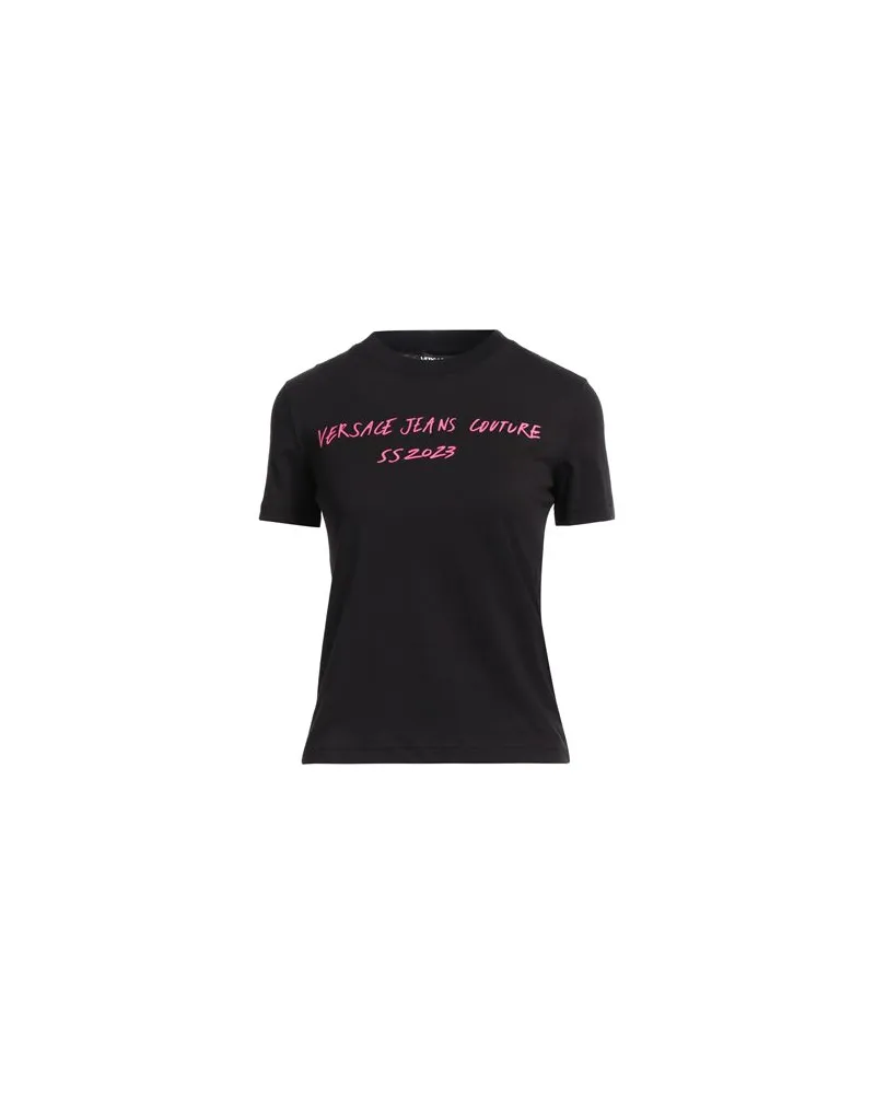 Versace Jeans TOPS - T-shirtsauf YOOX.COM Schwarz