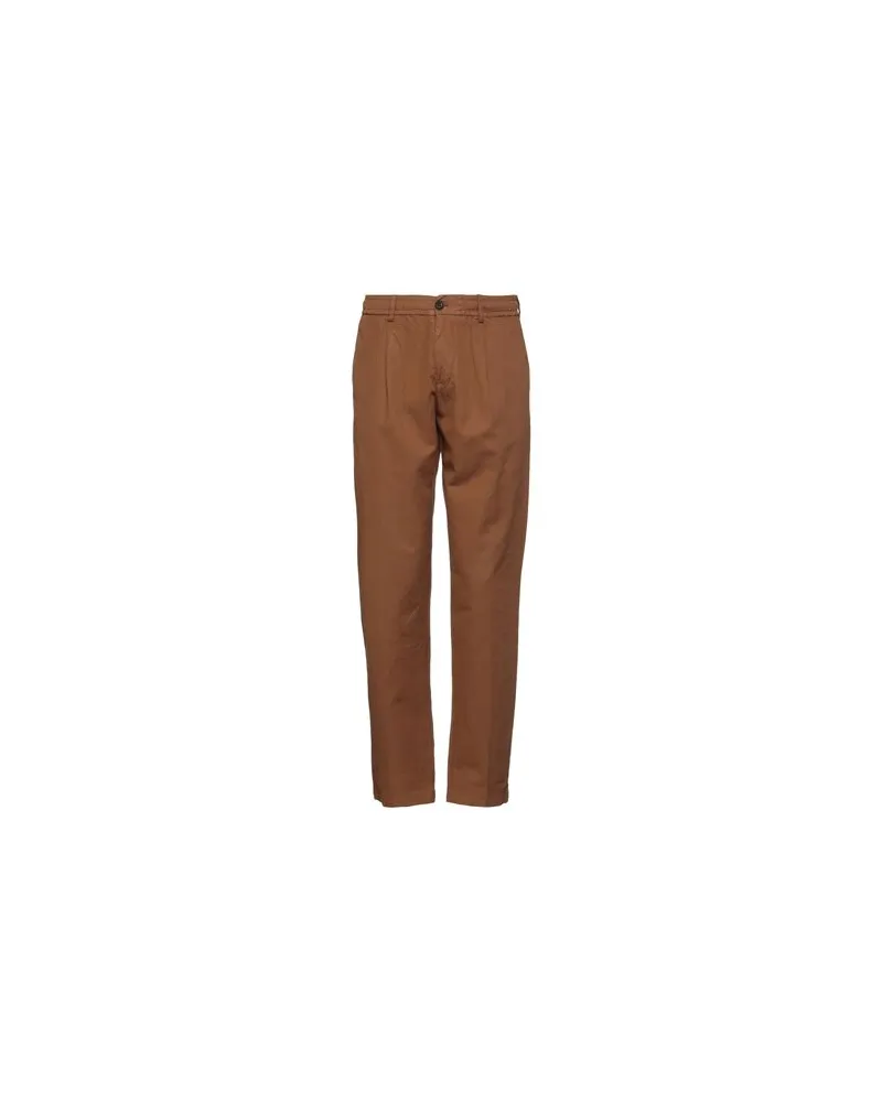 PLAN C HOSEN & RÖCKE - Hosenauf YOOX.COM Braun