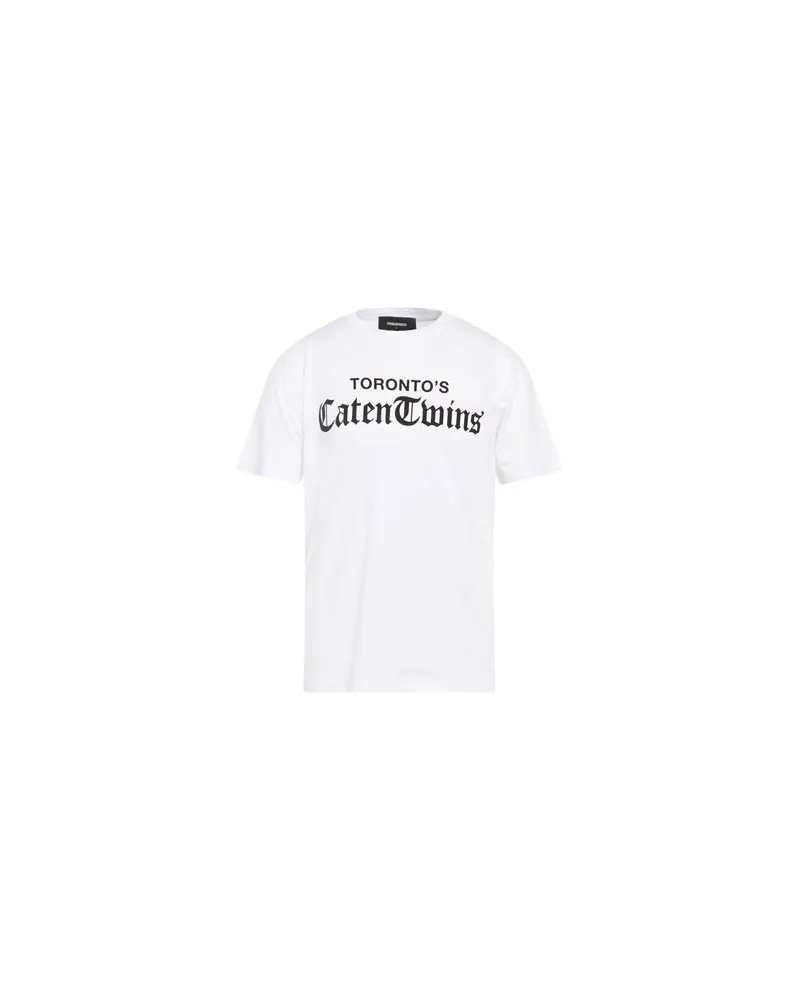 Dsquared2 TOPS - T-shirtsauf YOOX.COM Weiß