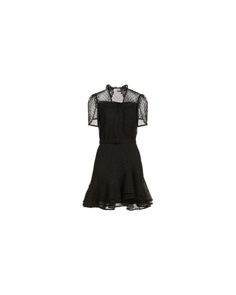 Sandro KLEIDER - Mini-Kleiderauf YOOX.COM Schwarz