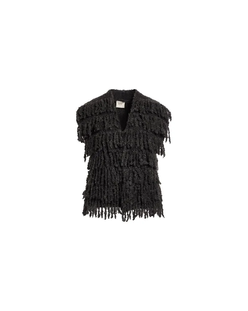 ALYSI CRÈME - STRICKWAREN - Strickjackenauf YOOX.COM Blei