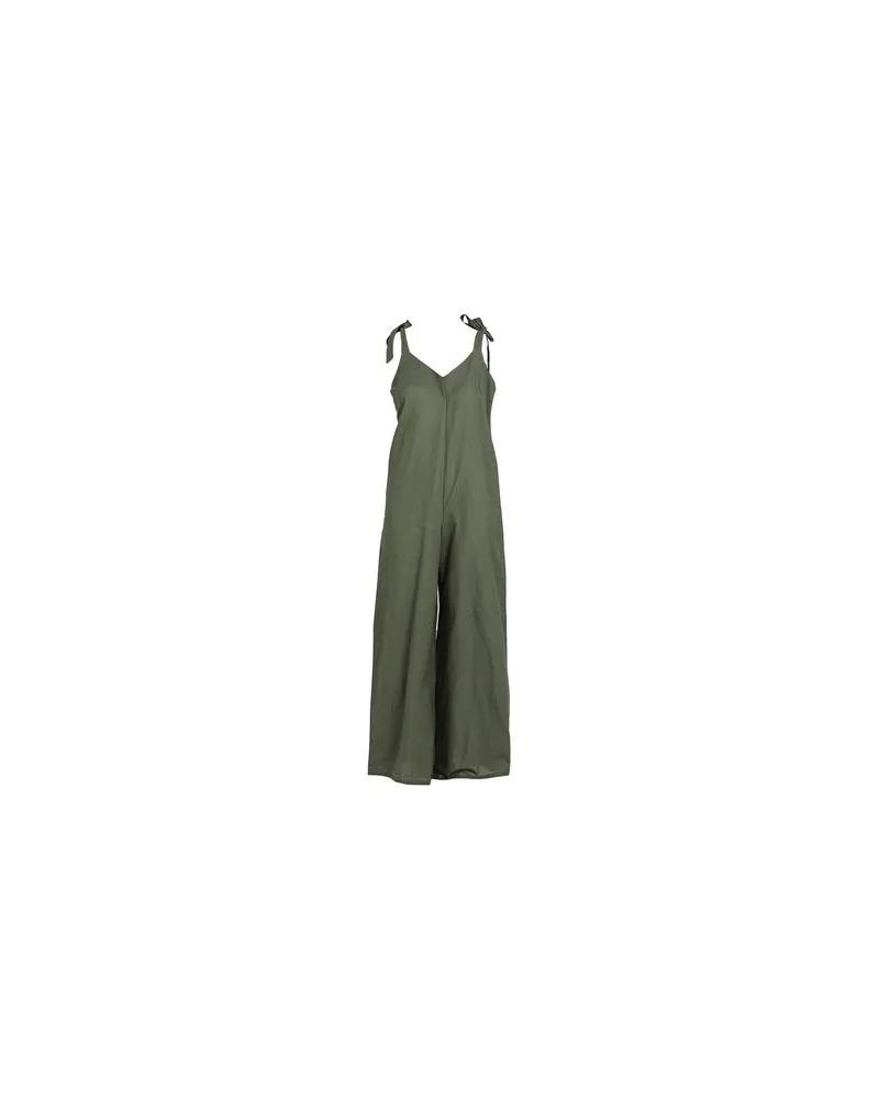 Topshop OVERALLS - Jumpsuitsauf YOOX.COM Militärgrün