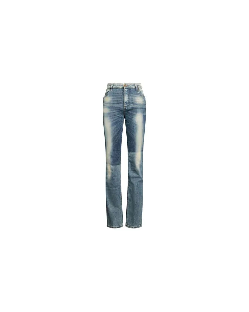 Balmain HOSEN & RÖCKE - Jeanshosenauf YOOX.COM Blau