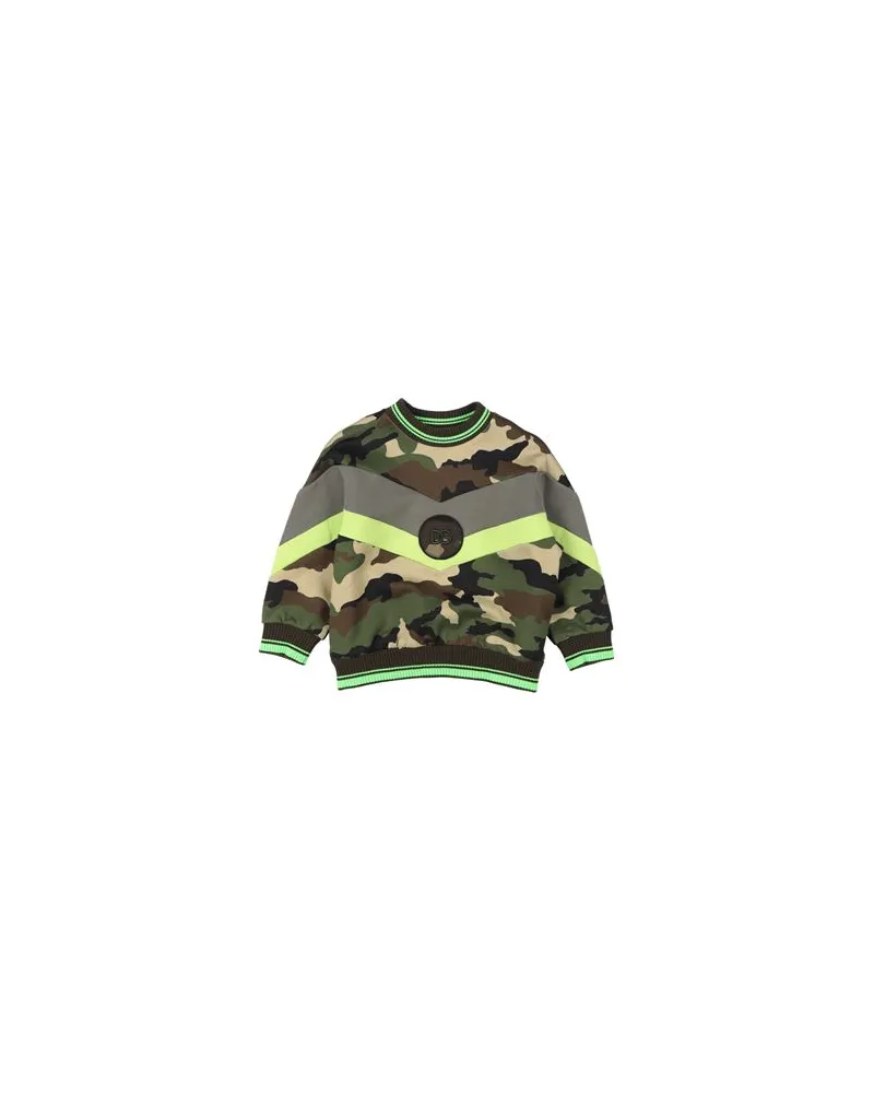 Dolce & Gabbana TOPS - Sweatshirtsauf YOOX.COM Militärgrün