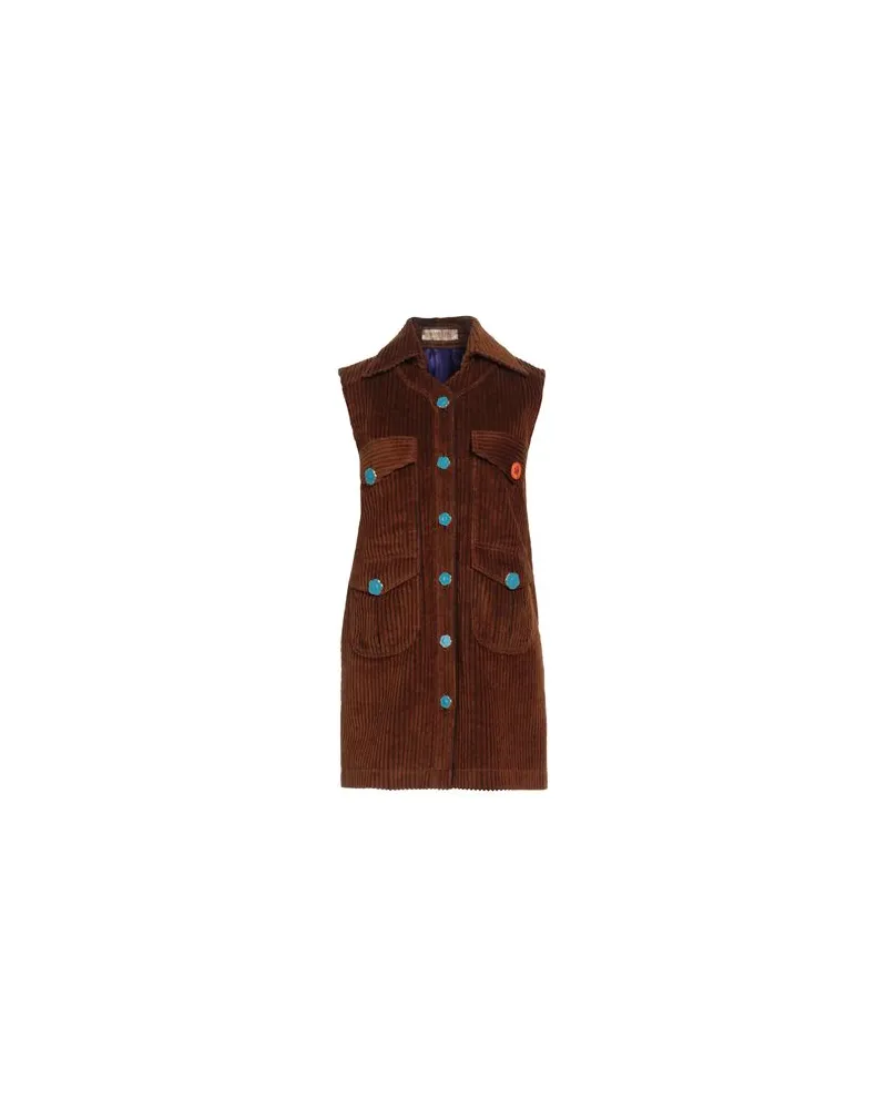 CORMIO KLEIDER - Mini-Kleiderauf YOOX.COM Braun