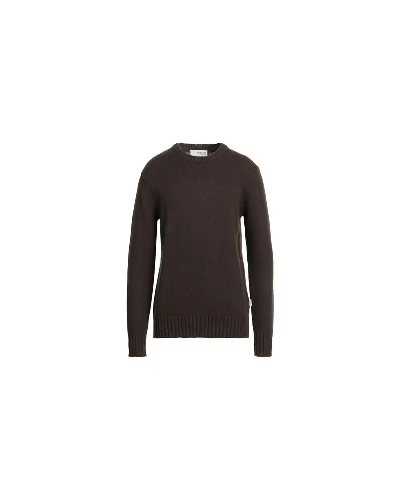 Selected Homme STRICKWAREN - Pulloverauf YOOX.COM Dunkelbraun