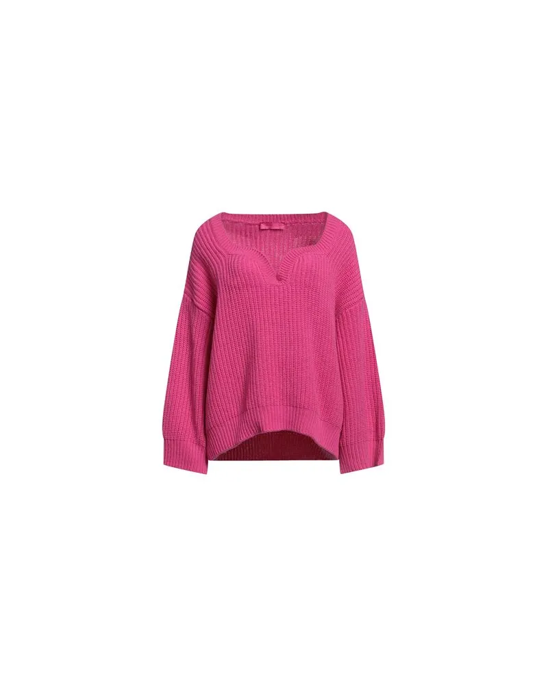 Valentino Garavani STRICKWAREN - Pulloverauf YOOX.COM Fuchsia