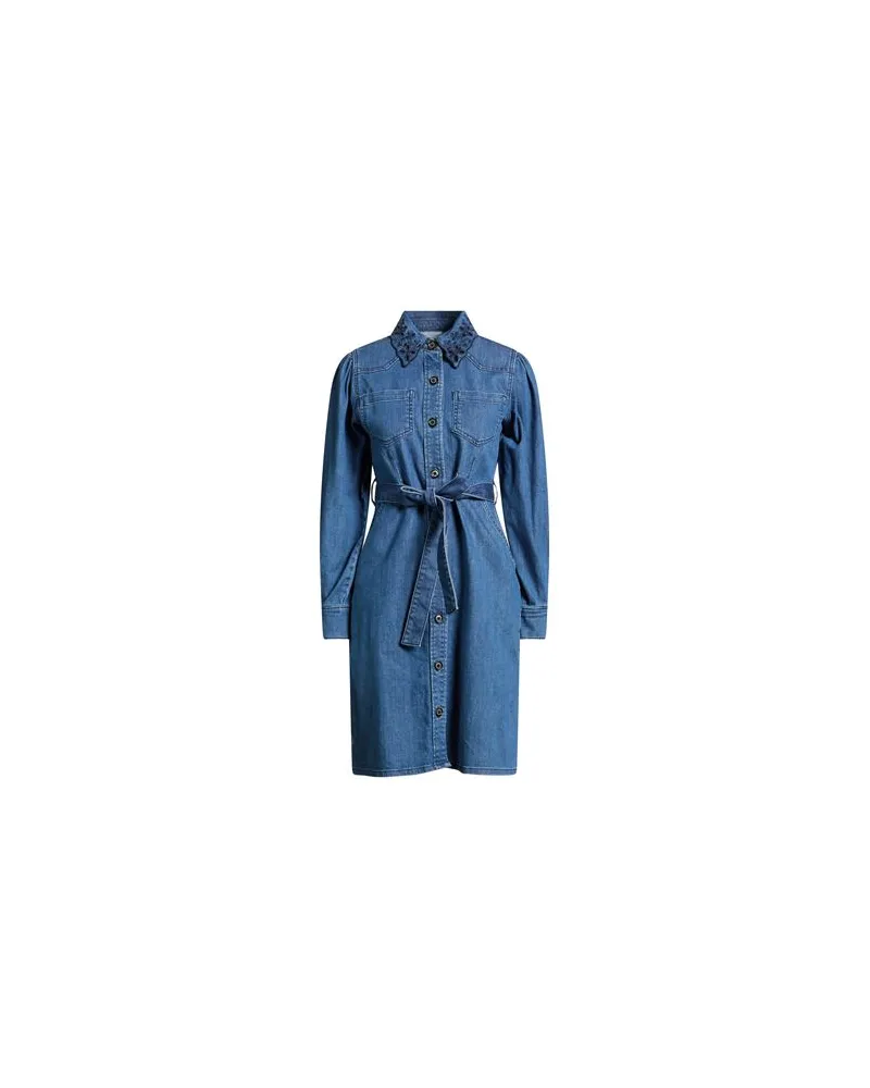 Barbour COAST TO COUNTRY - KLEIDER - Mini-Kleiderauf YOOX.COM Blau