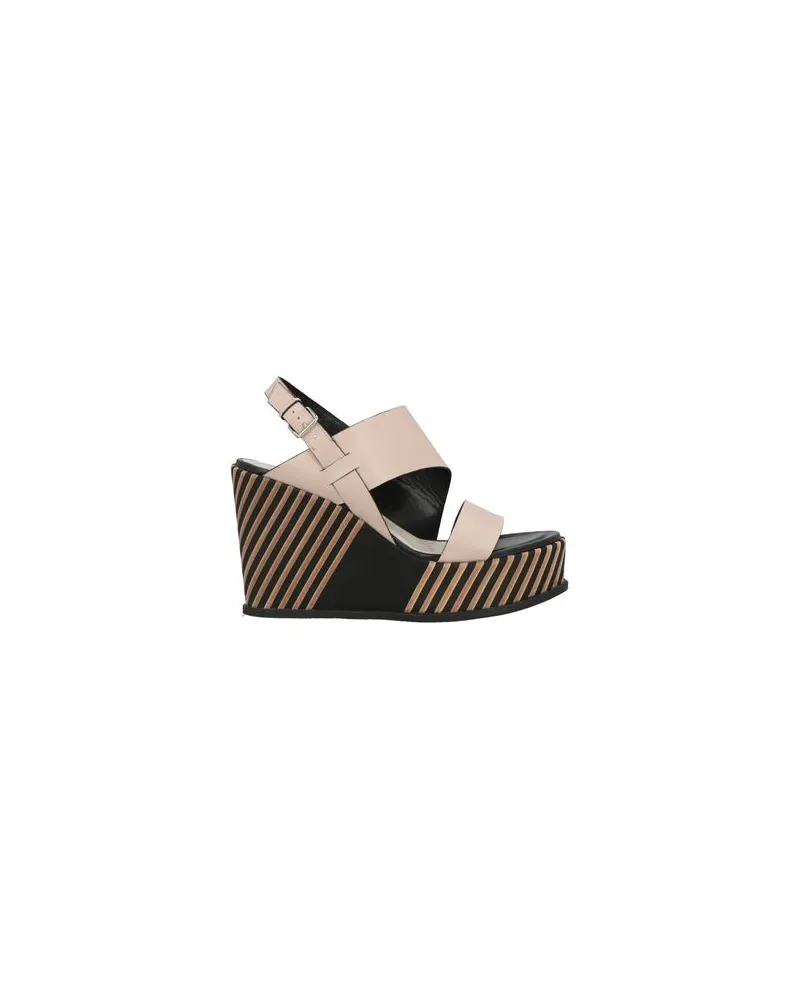 ELVIO ZANON SCHUHE - Sandalenauf YOOX.COM Beige