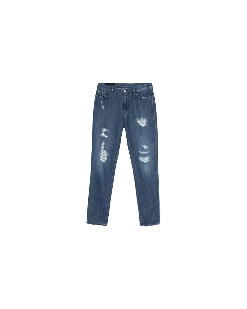 My Twin Twinset HOSEN & RÖCKE - Jeanshosenauf YOOX.COM Blau