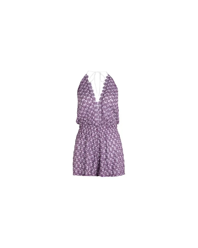 Missoni OVERALLS - Playsuitsauf YOOX.COM Violett