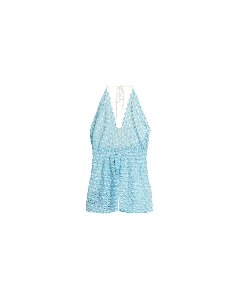Missoni OVERALLS - Playsuitsauf YOOX.COM Azurblau