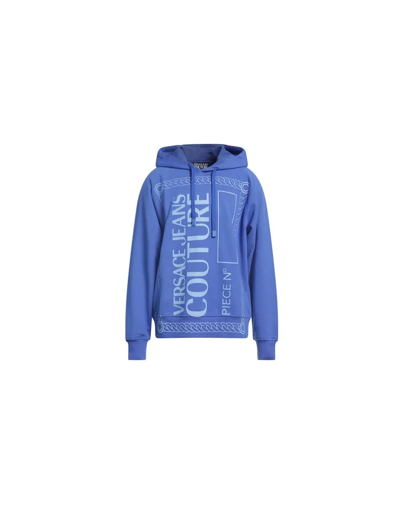 Versace Jeans TOPS - Sweatshirtsauf YOOX.COM Königsblau