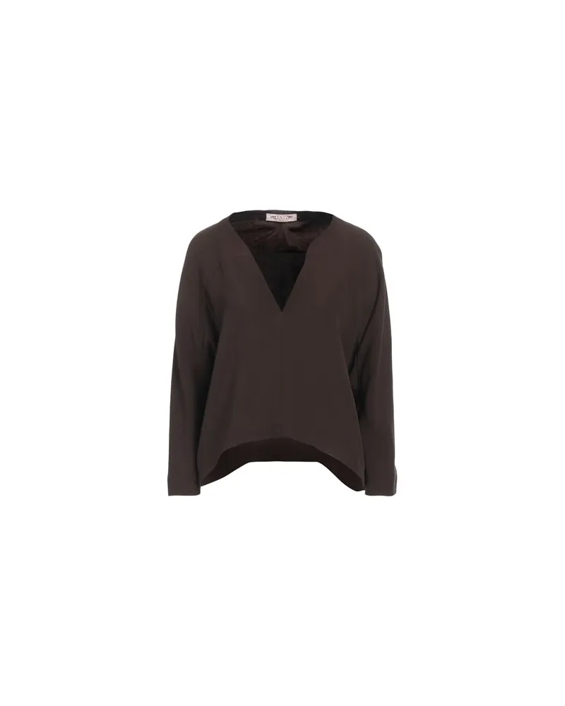 Valentino Garavani TOPS - Topsauf YOOX.COM Dunkelbraun